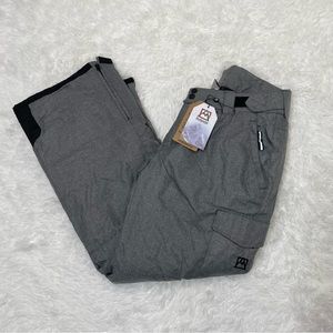 Avalanche Women’s Ski Pants Size large medium Gray Insulated Waterproof New